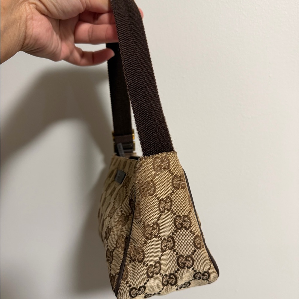 Gucci Tan and Brown Shoulder Bag - Picture 3 of 9